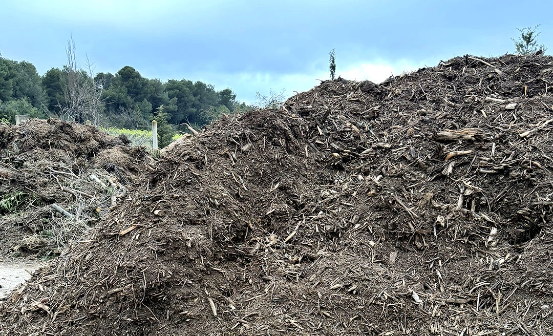 Broyat de végétaux - Corbières Recyclage
